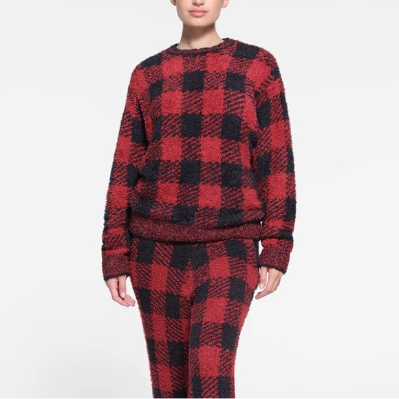 SKIMS COZY KNIT UNISEX PULLOVER - Picture 1 of 5